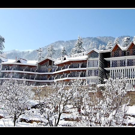Hotel Glacier Resort Manāli Exterior foto