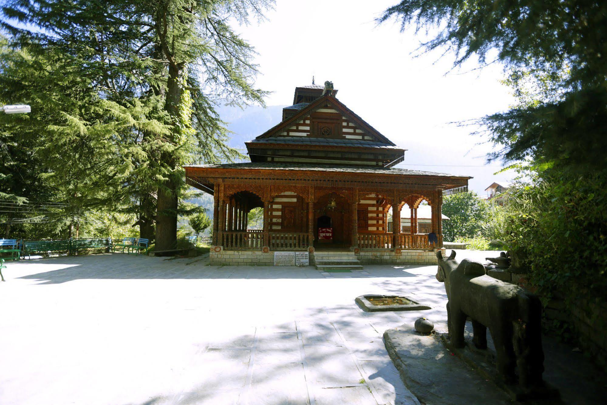 Hotel Glacier Resort Manāli Exterior foto